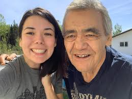 His Birthday quilt... the binding was finished