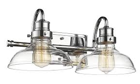 Bathroom Vanity Light Fixtures Chrome Image Of Bathroom And Closet