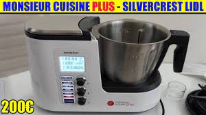 monsieur cuisine plus lidl silvercrest presentation test avis notice forum unboxing skmk 1200 youtube