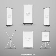 Rollup Vector Mockup Template