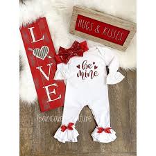 Dress your baby for valentine's day with a holiday onesie, romper, pants, or even baby tutu. 10 Sweet Ideas For Baby S First Valentine S Day