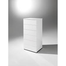 Check spelling or type a new query. Basic Tall Six Drawer Chest White Lacquer