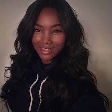 Ofcourseblackisbeautiful Hellyeahstaybeautiful Hysb Black Hair Green Eyes Black Girl Green Eyes Beauty