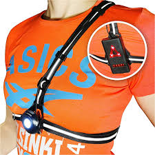Amazonsmile Avanto Chest Running Light For Runners And Joggers With Adjustable Beam And Reflector All In In 2020 Bicycle Lights Reflective Running Vest Safety Lights