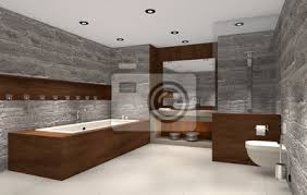 Handtuchhalter holz haben nicht nur einen praktischen nutzen. Modernes Badezimmer Mit Holz Und Stein Badezimmer Leinwandbilder Bilder Naturstein Innenraume Innenarchitektur Myloview De