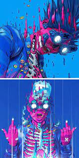 1cyberimplant1 Xsullo Cyberpunk Art Illustration Art Psychedelic Art