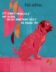 Kids Wertzateria Illustration Pugs Dog Poems Book Illustration