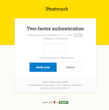 It's the equivalent of dragging one of your feet while you walk. How Do I Use Two Factor Authentication 2fa Postmark Support Center