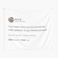 Maybe you would like to learn more about one of these? Post Malone Tweet Tapestry Off 58