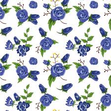 Maybe you would like to learn more about one of these? Blue Flowers Pattern Background Nohat Free For Designer