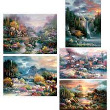 Spilsbury 300 large piece puzzles. Set Of 5 James Lee 300 Large Piece Jigsaw Puzzles Spilsbury