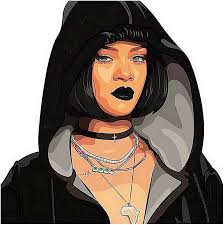 Rihanna Drawing Black Girl Magic Art Black Girl Art Rihanna Drawing