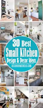 When you have a small. 30 Amazing Small Kitchen Design And Decor Ideas Decor Home Ideas