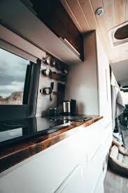The size of your specific van will play a big role in the layout of your kitchen, so you'll need to plan accordingly. How I Installed Baltic Birch Cabinets In My Sprinter Van Free Blueprints The Wanderful