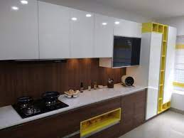 Contact us for all furniture installments! Wood White Mica Kitchen Cupboard Rs 140000 Unit Master Craft Interior Private Limited Id 19860560088