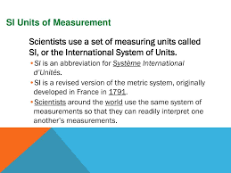 Ppt 1 3 Si Units Powerpoint Presentation Free Download Id 7037481