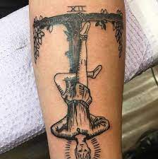 Check spelling or type a new query. Yankee Tattoo Hanged Man Tarot Card By Anthony Audy Facebook