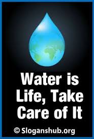 Slogans On Water Pollution Water Is Life Take Care Of It Water Pollution Quotes Slogans On Water Save Water Slogans