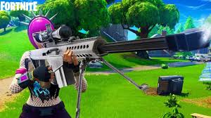 Fortnite's next weapon could be this leaked heavy sniper, capable of penetrating walls and offering another big nerf to building. Fortnite 12 50 Update Patch Notes Aim Assist Heavy Sniper Nerfs Dexerto