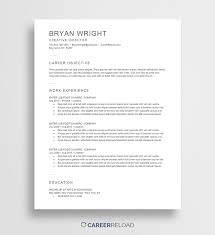 Create and download your professional resume in less than 5 minutes. Free Word Resume Templates Free Microsoft Word Cv Templates