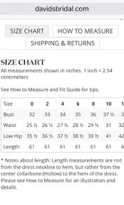 Vera Wang White Size Chart Best Picture Of Chart Anyimage Org