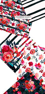 Find this pin and more on wedding tablescapes + wedding place setting ideas by confetti daydreams wedding blog. Red Navy Watercolor Flowers Scarlett Magenta Peonies Roses Bouquets Clipart By Whiteheartdesign Thehungryjpeg Com