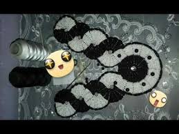 شرح صدر كروشي سهل وجميل موديل 2018 جزء01 Youtube Crochet Halloween Wreath Halloween