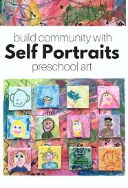 Each one will encourage creativity and imaginative play. Class Art Self Portraits For Preschool No Time For Flash Cards