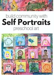 Do you have a crafty kid? Class Art Self Portraits For Preschool No Time For Flash Cards