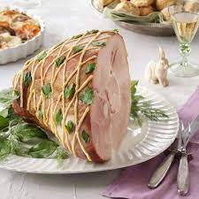 No Bake Ham With Creamy Mustard Sauce Recipe Creamy Mustard Sauce Baked Ham Ham Recipes Baked