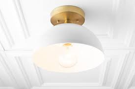 Maybe you would like to learn more about one of these? White Ceiling Light Ceiling Fixture Mid Century Lighting Etsy White Ceiling Light Brass Ceiling Light Bedroom Ceiling Light