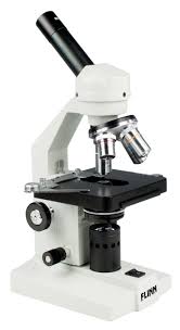 It is located under the stage often in conjunction with an iris diaphragm. Flinn Economy Compound Microscope 4x 10x 40x 100x Mechanical Stage Flinn Scientific