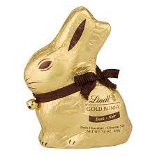 Personalize your ribbon at mygoldbunny.com! Lindt Gold Bunny Dark Chocolate 200g