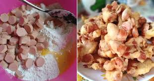 Hilang rasa patah hati kerana gerai nasi lemak itu tidak berniaga pada hari itu. Ini Cara Buat Jemput Jemput Sosej Kegemaran Anak Yang Rangup Sedap
