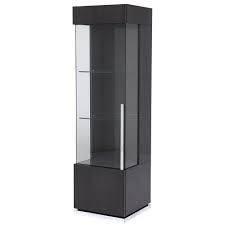 They offer modern ideas for display, as well as storage and beauty to match. The Stylishly Modern Cabinet With One Left Door Display Cabinet