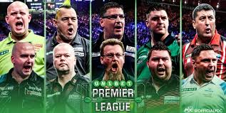 The unibet premier league darts, britain's biggest indoor sporting event, will make it's 2022 debut at motorpoint arena, cardiff for the tournament in one of 17 thrilling nights of darts staged across the uk. Premier League Darts 2018 Die Teilnehmer Dartn De Dart News Dart Forum Dartsport Informationen Dart Wm Und Mehr