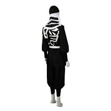Buy Goto Cosplay Costume Anime Demon Slayer Swordsmith Village Arc Kimetsu  No Yaiba Black Kakushi Uniform Face Cover Outfits at affordable prices —  free shipping, real reviews with photos — Joom