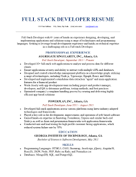 Check spelling or type a new query. Full Stack Developer Resume Example Writing Tips