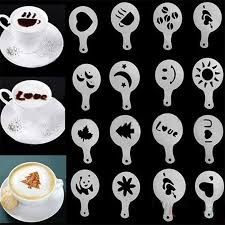 4.2 out of 5 stars. Buy 16 Coffee Machine Barista Stencils Template Strew Flowers Pad Duster Spray Print At Affordable Prices Free Shipping Real Reviews With Photos Joom
