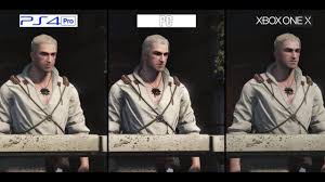 Witcher 3 Xbox One X Vs Ps4 Pro Looks Similar Pc Offers Ultimate Versi Witcher 3 Xbox One Ps4 Pro Xbox One