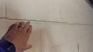 Most cracks in basement walls don't threaten a home's structural integrity, but it's a good idea to repair even small ones, which can otherwise allow unwanted substances—like water or radon gases—to enter. Horizontal Cracks In Basement Walls 1 Youtube