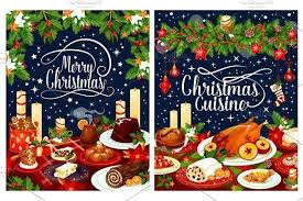 Christmas Dinner Poster Of Festive Dishes On Table Christmas Dinner Christmas Turkey Xmas Pudding