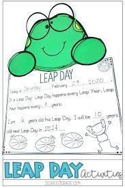 Leap Day Activities Leap Year February Classroom Activities Reading Comprehension Passages