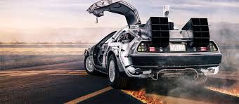 Résultat de recherche d'images pour "delorean retour vers le futur"