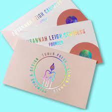 Personalize embossed foil cards with photos, text + embellishments to make them shine. Foil Business Cards Tower Press