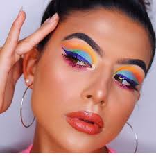 Feeling Bold Bright For A Saturday Night Loving What Con Tori Did With All These Colors In Our Riopalette Would You Nostril Hoop Ring Nose Ring Hoop Ring