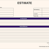 Free printable bid proposal forms. 1