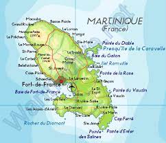 Martinique martinique is a caribbean island that is an overseas department of france in the caribbean sea, north of st. Martinica Mapas Geograficos De Martinica Mundo Hispanico