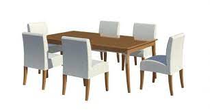 Standalone rectangle dining table & chairs (6seat) metric dining tableset with dim & material parameters and dimension guide. Dining Table Chair Dining Table Chairs Dining Table Table