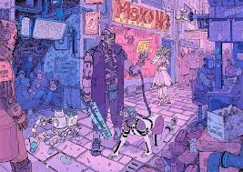 The Future Is Now Cyberpunk Illustrations Of A Dystopian Future Cyberpunk Cyberpunk Art Science Fiction Art